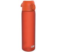 ion8 Botella Agua, 500ml, a Prueba de Fugas, Fácil de Abrir, Cerradura Segura, Apta para Lavavajillas, Sin BPA, Asa de Transporte, Fácil de Limpiar, Neutro en Carbono, Naranja Cálido