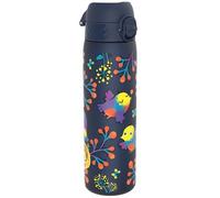 ION8 Botella Agua, 500ml, a Prueba de Fugas, Fácil de Abrir, Cerradura Segura, Apta para Lavavajillas, Sin BPA, Asa de Transporte, Fácil de Limpiar, Neutro en Carbono, Aves