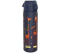 ion8 Botella Agua, 500ml, a Prueba de Fugas, Fácil de Abrir, Cerradura Segura, Apta para Lavavajillas, Sin BPA, Asa de Transporte, Fácil de Limpiar, Neutro en Carbono, Jirafas