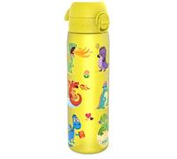 ion8 Botella Agua, 500ml, a Prueba de Fugas, Fácil de Abrir, Cerradura Segura, Apta para Lavavajillas, Sin BPA, Asa de Transporte, Fácil de Limpiar, Neutro en Carbono, Dragones