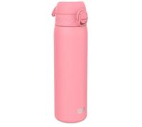 Ion8 Botella de agua delgada acero inoxidable térmica 500 ml sin fugas rosa claro