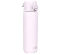 ion8 Botella Agua Inox Ligero, 600ml, Sin Aislamiento, a Prueba de Fugas, Fácil de Abrir, Cerradura Segura, Aptas para Lavavajillas, Fácil de Limpiar, Resistente a Rayones, Lila