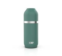 ION8 Botella Aislada al Vacío ThermoShield para Bebidas Calientes o Frías, Gran Taza Aislada, Capacidad de 2 Tazas, Tapa Magnética y Base Suave - Elegante y Ecológica, Verde