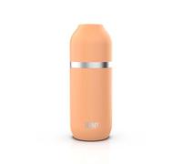 ION8 Botella Aislada al Vacío ThermoShield para Bebidas Calientes o Frías, Gran Taza Aislada, Capacidad de 2 Tazas, Tapa Magnética y Base Suave - Elegante y Ecológica, Coral