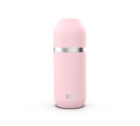 ION8 Botella Aislada al Vacío ThermoShield para Bebidas Calientes o Frías, Gran Taza Aislada, Capacidad de 2 Tazas, Tapa Magnética y Base Suave - Elegante y Ecológica, Cuarzo Rosa
