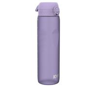 ion8 Botella de Agua 1 Litro, 1000 ml, a Prueba de Fugas, Fácil de Abrir, Cerradura Segura, Asa de Transporte, Apta para Lavavajillas, Sin BPA, Ideal para Deporte y Gimnasio, Púrpura Claro