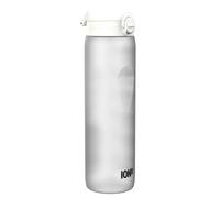 Ion8 Botella de Agua 1 Litro Con Marcador de Tiempo, 1000 ml, a Prueba de Fugas, Asa de Transporte, Apta para Lavavajillas, Sin BPA, Agarre Contorneado, Ideal para Gimnasio, Salud y Fitness, Hielo