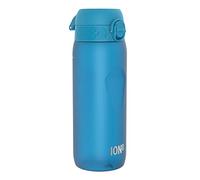 Ion8 Botella de Agua, 750ml, Deportiva, a Prueba de Fugas, Fácil de Abrir, Cerradura Segura, Asa de Transporte, Apta para Lavavajillas, Agarre Contorneado, Sin BPA, Neutro en Carbono, Azul