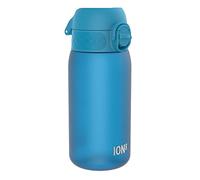 Ion8 Botella de Agua para Niños, 350ml, a Prueba de Fugas, Fácil de Abrir, Cerradura Segura, Apta para Lavavajillas, Sin BPA, Asa de Transporte, Fácil de Limpiar, Neutro en Carbono, Azul