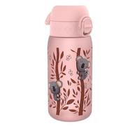 ion8 Botella de Agua para Niños, 350ml, a Prueba de Fugas, Fácil de Abrir, Cerradura Segura, Apta para Lavavajillas, Sin BPA, Asa de Transporte, Fácil de Limpiar, Neutro en Carbono, Koalas