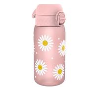 ION8 Botella de Agua para Niños, 350ml, a Prueba de Fugas, Fácil de Abrir, Cerradura Segura, Apta para Lavavajillas, Sin BPA, Asa de Transporte, Fácil de Limpiar, Neutro en Carbono, Margaritas