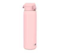 ION8 Botella Térmica 1 Litro, 920 ml, a Prueba de Fugas, Fácil de Abrir, Cerradura Segura, Asa de Transporte, Aptas para Lavavajillas, Acero Inoxidable, Ideal para Deportes y Yoga, Rosa