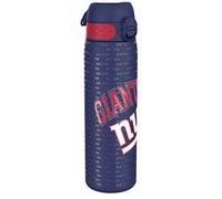 ion8 NFL New York Giants Botella De Agua De Acero Ligera, 600 ml/20 oz, Sin Aislamiento, A Prueba De Fugas, Fácil De Abrir, Cierre Seguro, Apta Para Lavavajillas, Tapa Abatible, Cabe En Portavasos