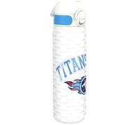 Ion8 Botella Agua Delgada, Sin Fugas, Acero Inoxidable, NFL Titans