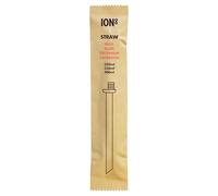 ion8 Pajita Reutilizable para Botellas de Agua, 320ml, 350ml, 400ml, Pajita Ancha de Fácil Limpieza, Aptas para Lavavajillas, Transparentes, Tamaño Pequeño
