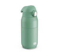 ION8 PRIMO REVIVE Botella De Agua Térmica 360 ml (12 oz), Aqua | Botella De Acero Inoxidable Antifugas, Tapa Abatible De Un Toque, Flujo Rápido, Aislada Al Vacío Frío/Calor, Lavavajillas
