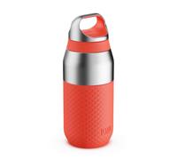 ION8 PRIMO ROAM Botella Térmica 320 ml (11 oz) - Acero Inoxidable Antifugas, Revestimiento Cerámico, Aislamiento al Vacío para Bebidas Frías y Calientes, Apta para Lavavajillas, Coral