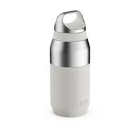 ION8 PRIMO ROAM Botella Térmica 320 ml (11 oz) - Acero Inoxidable Antifugas, Revestimiento Cerámico, Aislamiento al Vacío para Bebidas Frías y Calientes, Apta para Lavavajillas, Blanco