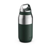 ION8 PRIMO ROAM Botella Térmica 320 ml (11 oz) - Acero Inoxidable Antifugas, Revestimiento Cerámico, Aislamiento al Vacío para Bebidas Frías y Calientes, Apta para Lavavajillas, Verde Oscuro