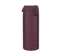 Ion8 Vaso Termo Cafe Para Llevar, a Prueba de Fugas, Cerradura Seguro, Sin Derrames en Tránsito, Tapa Higiénica, Fácil de Limpiar, Acero Inoxidable, Aislada al Vacío, Zarzamora
