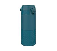 ion8 Vaso Termo Cafe Para Llevar, a Prueba de Fugas, Cerradura Seguro, Sin Derrames en Tránsito, Tapa Higiénica, Fácil de Limpiar, Acero Inoxidable, Aislada al Vacío, Verde Azulado Intenso