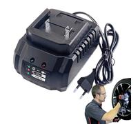 Ionen Ladegerät - Elektrowerkzeug Schnellladung Mit Schraubenschlüsselhalter, Robustos Netzgerät | Für Akkubohrer Winkelschleifer Werkzeuge Werkstatt Heimwerker Einsatz