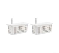 Iones Plata 2uds Tanque Agua Compatible para ecovacs para deebot para x5 Pro para omni X2 para omni para t50 Serie Hogar
