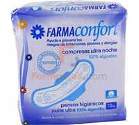 Farmaconfort Compresa Noche con Alas 10 uds