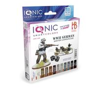 IONIC Set Uniformes Invernales Alemanes de la Segunda Guerra Mundial, Set versátil con una selección de 12 botes de 20ml