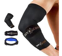 ionocore Coderas Epicondilitis - Codera Epicondilitis Codo Tenista - Coderas para Tendinitis Brazalete - Codera Epicondilitis Hombre y Mujer - Cincha Epicondilitis para Gym, Tenis y Golf