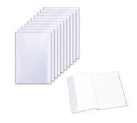 IOPJLK Forro Libros 20 Piezas, A4 Forros Libros Ajustables, Transparente Forro Libros Adhesivo, Funda para Libros 21 x 30cm, Agua y Fácil de Limpiar, para Cubiertas Protectoras de Libros y Cuadernos