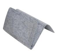 IOPKLYTF Organizador para Reposabrazos De Sofá Caddy de Almacenamiento for Colgar Junto a la Cama Fieltro con múltiples Bolsillos