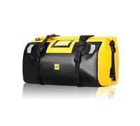 IORQWEW K Bolsa Barra Protección Motocicleta, Bolsa Impermeable Asiento Trasero, Bolsa Lona Seca, Alforja Viaje, Bolsas Motocicleta, Alforjas De Almacenamiento, Bolsa Portaequipajes(Yellow)