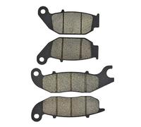 IORQWEW Pastillas Freno Moto Compatible con CRF 250 L 2013 2014 2015 2016 2017 2018 2019 2020 para CRF 250 L ABS 2017 2018 2019 2020 2021 Pastillas De Freno Delanteras Traseras De Motocicleta(Rear)