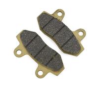 IORQWEW Pastillas Freno Moto Compatible con Hyosung para Exceed 125 MS 125/150 2002 2003 2004 para GPS 125 para Grand para Prix Plus 2000 2001 2002 2003 2004 Pastillas De Freno Traseras(Yellow)