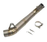 IORQWEW Tubo escap Motocicleta para CBR1000RR CBR1000R 2008 2009 2010 2011 2012 2013 2014 2015 2016 Enlace para Escape Motocicleta Tubo Conexión Silenciador Punta para Escape Motocicleta