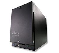 ioSafe 218 Ethernet Mini Tower Negro NAS - Unidad RAID (4 TB, Unidad de disco duro, Unidad de disco duro, SSD, 2000 GB, SATA, 2.5,3.5")