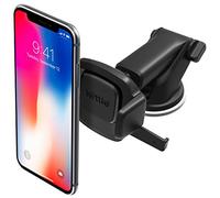 iOttie Easy One Touch Mini Soporte de montaje en tablero y parabrisas para iPhone XS Max R 8 Plus 10W para Samsung Galaxy S10 E S9 S8 Plus Edge, Nota 9