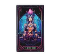 Iouyjiu 78 Tarjetas Tarot, Neon Oracle Tarot Deck, English Version Tarot, Fortune Telling Cards For Both Beginners and Experienced Readers, Cards, riferimento Alla descrizione, Consulte la