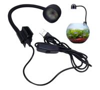 Iouyjiu Aquarium Light - Adjustable Illumination for Fish Tank Display | ABS Housing with 360 Degree Rotatable Head, Mood Lighting Control, Decorative Lamp for Freshwater Saltwater Home Office Room