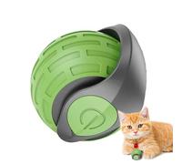 Iouyjiu Automatic Rolling Cat Ball, Recargable Cat Toy Ball, Interactive Motion Activated Cats Toys, Indoor Smart Interactive Cat Toys 1,97 x 1,97 for Indoor Cats, Kittens (Blue, Red, Green)