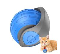 Iouyjiu Automatic Rolling Cat Ball, Recargable Cat Toy Ball, Interactive Motion Activated Cats Toys, Indoor Smart Interactive Cat Toys 1,97 x 1,97 for Indoor Cats, Kittens (Blue, Red, Green)