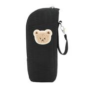 Iouyjiu Baby Bottle Bag - Thermal Bottle Cooler Bag with Cute Bear Design | Nursing Mom Tote for Breast Milk and Food Preservation, Ideal for Travel Outdoor Transport Use, 8x7x22cm