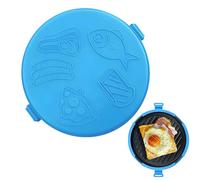 Iouyjiu Bandeja para hornear microondas, bandeja de pizza de calentamiento rápido | Tostadora de sándwich para microondas - para horno, hogar, viajes, dormitorio, desayuno, hornear y cocinar