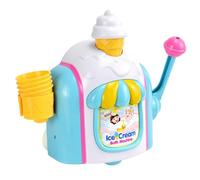 Iouyjiu Bath Bubble Machine - Kid Ice Cream Foam Maker | Fun Bubble Blower Toy Toddler and Kids with Cute Design, Ideal for Birthday, Christmas, Baby Shower and Entertaining Playtime in Bathroom