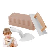 Iouyjiu Beach Toy Set, Lightweight Sand Play Shovel Kit, Multi-Functional Educational Game Tools for Summer Vacation, Poolside Fun, Water Park, Outdoor Travel, Kids Activity, 1 Set