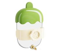 Iouyjiu Bird Cage Water Dispenser, de hidratación automática, Drip-Proof Bird Feeder Bottle, Secure Spill-Off Design for Parakeet Parrots Finches Canary Lovebirds Budgies Use 6.3x3.94x2.36in
