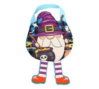 Iouyjiu Bolsas de dulces para Halloween, de festival para golosinas, portátil de tela no tejida para juguetes, organizadores de eventos de caramelos, casa encantada, tienda minorista