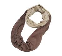 Iouyjiu Bufanda Infinita Invierno Cuello Térmico Con Dos Colores Contraste