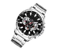 Iouyjiu Business Watch, Chronograph Watch Men, Classic Wristwatch with Sophisticated Elegant Style and Water Resistant Material for Teachers, Workers, or Businessmen, 1 Piece